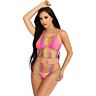 Lingerie Leg Avenue Set Multicolor cu design jucăuș