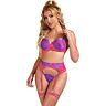 Set Lingerie SUBBLIME cu Liguero și Dantelă Modernă