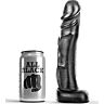 Dildo All Black 22 cm flexibil