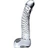 Dildo ICICLES N. 61 pentru stimularea punctului G