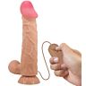 Dildo realist cu piele glisantă și telecomandă Pretty Love Sliding Skin