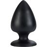 Dildo Colt Big Boy Black cu vârf conic și textură netedă