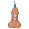 Lumânare decorativă Penis Diabolo Picante cu numere autocolante
