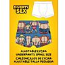Chiloți Diablo Picante Small Size Butts cu design grafic amuzant