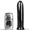 Dildo All Black 19 cm | Silicona moale și volum mare