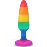 Plug Anal BDSM PRIDE Twink 8,5 cm cu design diversificat