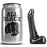 Dildo Compact ALL BLACK 9 cm pentru explorări delicate