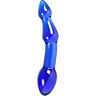 Dildo de sticlă S Pleasures Crystal GAMMA cu curbură