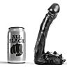 Dildo Loviux ALL BLACK 19 cm realisitc pentru stimulare