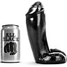 Dildo Realist ALL BLACK 18 cm - Silicona Sigură