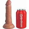 Dildo King Cock Elite 15.2 cm cu vibrație puternică