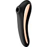 Vibrator Satisfyer Dual Kiss cu aplicatie si silicon de grad medical