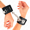 Cătușe KINK Curele Ajustabile cu lacăt pentru BDSM