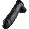 Dildo KING COCK 30.48 cm cu ventuză și detalii handmade
