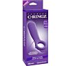 Inel stimulativ Fantasy C-ring cu vibrator controlat