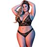 Set lenjerie intimă Bralette & Panty cu dantelă florală