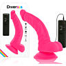 Dildo Diversia 21.5 cm cu vibrație reglabilă