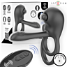 Inel vibrator INTENSE REMOTE CONTROL Spike cu telecomandă