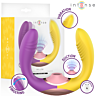 Vibrator INTENSE HIGH TECH Willow 3-in-1 cu aspirație și vibrație
