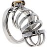 Jaula de Castitate Metal Hidden Desire Extreme cu blocaj sigur
