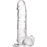 Dildo S Pleasures Jelly L cu ventuză