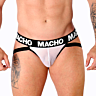 Jockstrap MACHO UNDERWEAR MX26X1 cu rețea semi-transparentă