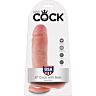 Dildo King Cock 8 cu Testicule și Tact Realist