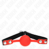 Căluș KINK COLLAR & GAG 4 cm din silicon