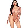 Body sexy Leg Avenue 89377 din plasă elastică