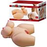 Masturbator Crazy Bull Grace Torso Realist cu Dublă Stimulare