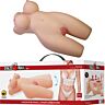 Masturbator Crazy Bull Mia Torso Realist cu Dublă Stimulare