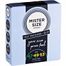 Pack de prezervative Mister Size 47, 49 și 53 pentru ajustare confortabilă