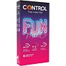 Pachet prezervative CONTROL Feel Fun Mix cu texturi variate