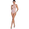 Body neted PASSION WOMAN BS088 cu dantelă