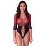 Bodystocking Passion Woman BS118 cu detalii senzuale