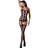 Costum Bodystocking Passion BS067 Negru