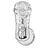 Masturbator PDX ELITE VIEWTUBE PLUS transparent