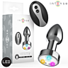 Plug anal INTENSE cu LED-uri și control remote