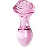 Plug anal S Pleasures Crystal AURORA cu design elegant