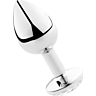 Plug Anal SECRETPLAY 8 CM din Aluminiu și Cristal