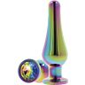 Plug Anal TOYJOY Twilight Bum Bijou cu Bijuterie Arc-en-Ciel