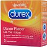 Prezervative DUREX Dame Placer cu puncte și striații