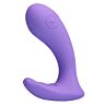 Vibrator HIGH TECH Andromeda cu stimulare dublă