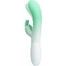 Vibrator Rabbit Pretty Love Cerberus cu 30 funcții de vibrație
