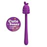 Vibrator CUTE BUNNY HIGH TECH cu design flexibil