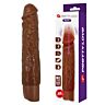 Dildo realist vibratoare Kessler, 22 cm, maro