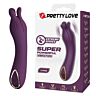 Vibratoare Pretty Love Lunao cu 10 funcții și cap flexibil