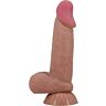 Dildo Pretty Love Sliding Skin 19.4 cm cu ventuză