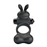 Inel vibrator Pretty Love cu stimulatoare din urechi de iepure