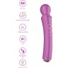 Vibrator XOCOON The Curved Wand cu vibrație puternică